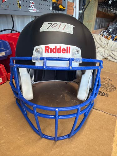 USED RIDDELL SPEED ADULT HELMET - MEDIUM - FLAT BLACK - REJECT