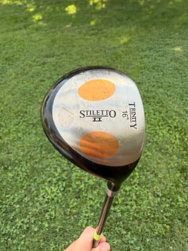 Stiletto II Trinity 3-Wood 16 Stiff Flex 42.75" NICE