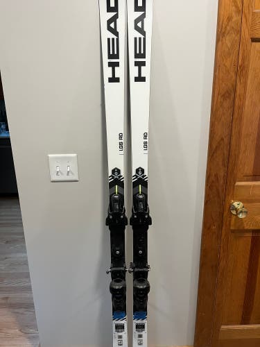 HEAD WC Rebels GS 188 cm FIS Racing Skis With Bindings