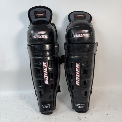 Bauer Impact Force 300 Hockey Shin Guards, 16"
