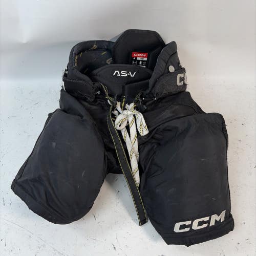 CCM AS-V Hockey Pants, Black, Junior Large