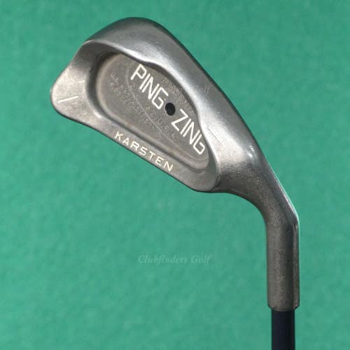 Ping Zing Stainless Black Dot Single 1 Iron TT Dynamic Graphite Tour Stiff