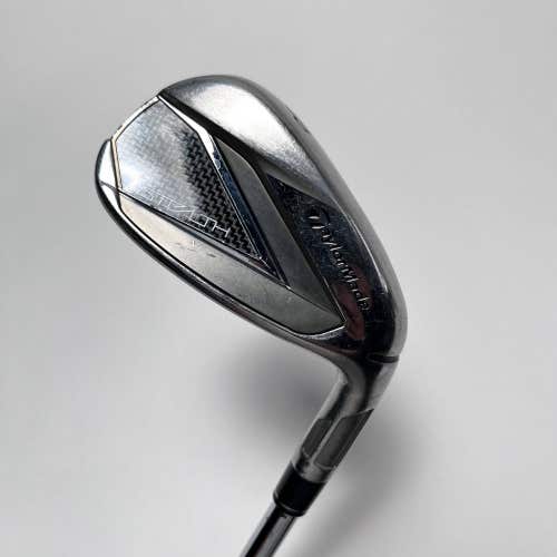 TaylorMade Stealth Pitching Wedge PW KBS Max MT 85g Regular Steel Mens RH