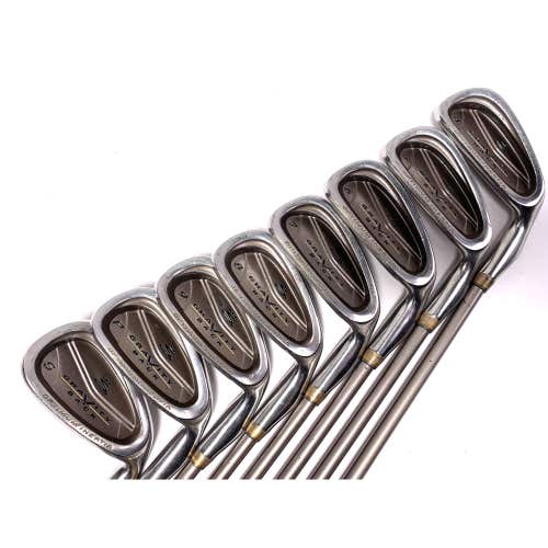 Cobra Gravity Back Iron Set 4-PW+SW Ladies Graphite Womens RH Undersize Grips