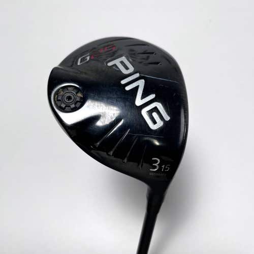 Ping G25 3 Fairway Wood 15* TFC189 Stiff Graphite Mens RH Midsize Grip