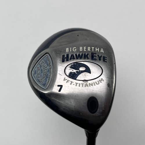 Callaway Hawkeye VFT 7 Fairway Wood 21* Big Bertha Gems 50 Ladies RH