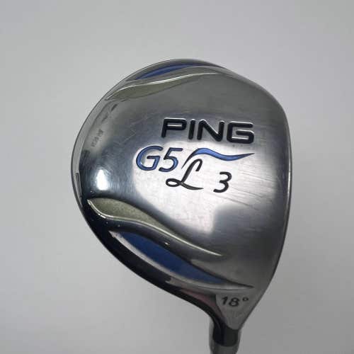 Ping G5 Ladies 3 Fairway Wood 18* ULT50F 50g Ladies Graphite Womens RH