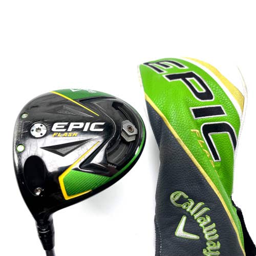 LEFTY Callaway EPIC Flash Sub Zero Driver 9* EvenFlow 6.0 55g Stiff LH HC