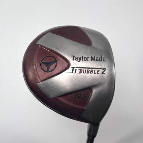 TaylorMade Ti Bubble 2 Driver 10.5* 80g Regular Graphite Mens RH