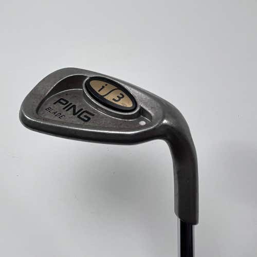 Ping i3 Blade Lob Wedge LW White Dot 3* Up Cushin JZ Stiff Steel Mens RH