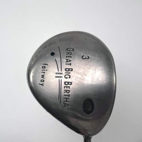 Callaway Great Big Bertha II 3 Fairway 15* Swing Science 400 Series Stiff RH