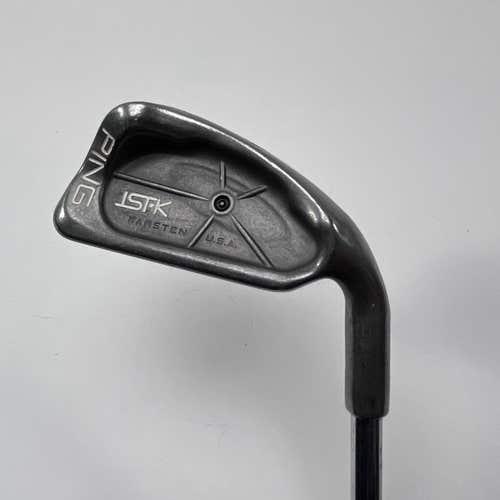 Ping ISI K Single 4 Iron Black Dot JZ Stiff Steel Mens RH Midsize Grip