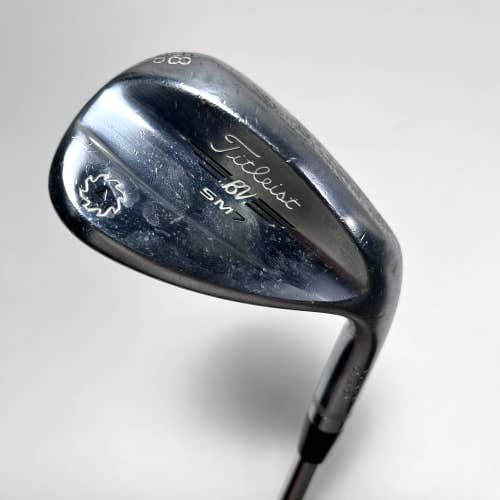 Titleist Vokey SM7 Tour Chrome Lob Wedge LW 58* 12 Bounce D-Grind SM7 Wedge RH