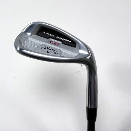 Callaway Mack Daddy CB Lob Wedge LW 58* 12 Bounce KBS Hi-Rev G 80g Stiff RH NEW