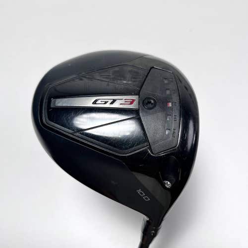 Titleist GT3 Driver 10* Project X Titan Black 6.0 60g Stiff Graphite Mens RH