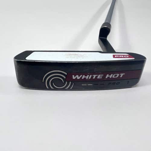 Odyssey White Hot Pro 1 Putter 34" SuperStroke Mid Slim 2.0 Mens RH