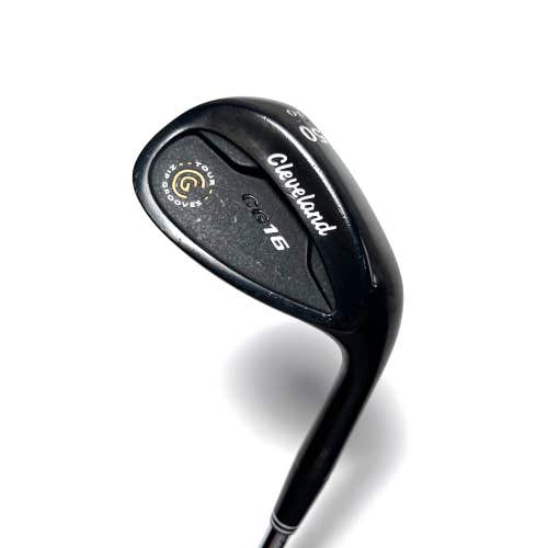 Cleveland CG16 Black Zip Groove Gap Wedge GW 50* 10 Bounce Traction Wedge RH