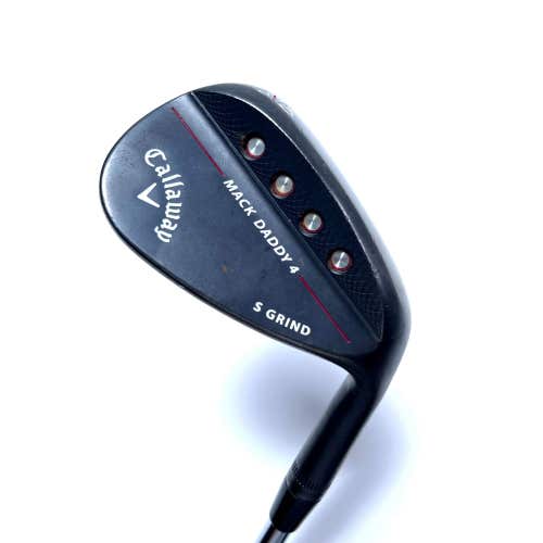 Callaway Mack Daddy 4 Black Gap Wedge GW 50* 10 Bounce S-Grind TT DG Stiff RH