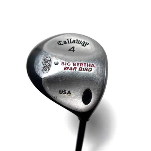 Callaway Big Bertha Warbird 4 Fairway Wood 17* RCH 90 Firm Graphite Mens RH