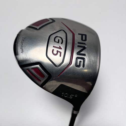 Ping G15 Driver 10.5* Aldila Serrano 60g Stiff Graphite Mens RH