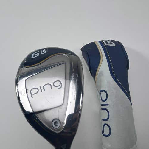 Ping G LE 3 4 Hybrid 22* ULT 250 Ladies Graphite Womens RH HC Undersize Grip NEW