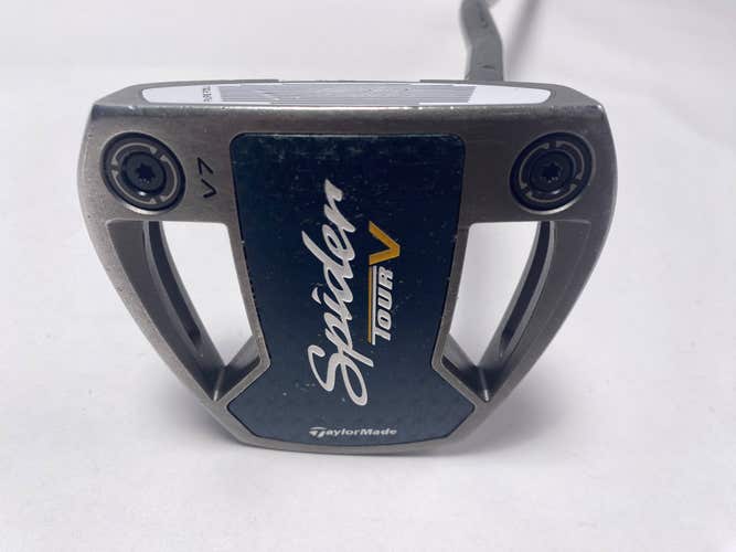 TaylorMade Spider Tour V Double Bend Putter 34" Superstroke Pistol 1.0 Mens RH