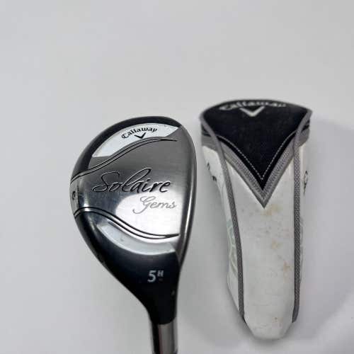 Callaway Solaire Gems 5 Hybrid 25* Solaire 45g Ladies Graphite Womens RH