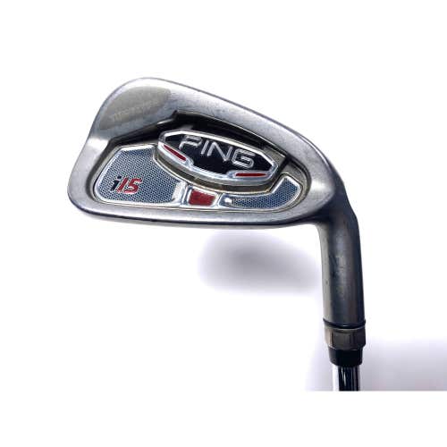 Ping i15 Single 7 Iron Fitter Green Dot 2* Up AWT Stiff Steel Mens RH