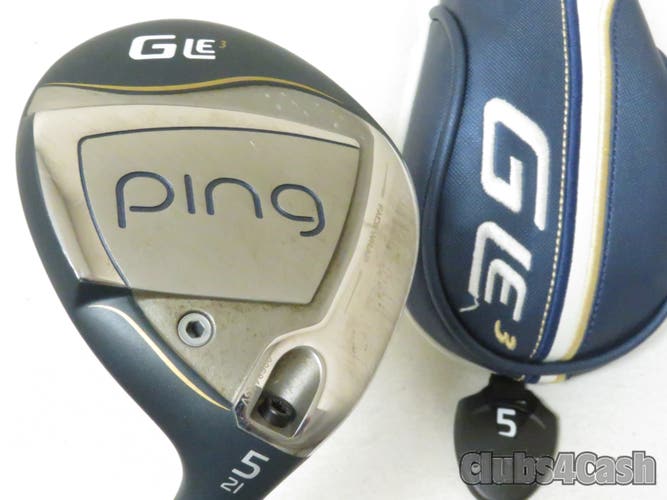 PING Womens G Le3 Fairway 21  5 Wood ULT 250 LITE LADIES Flex +Cover