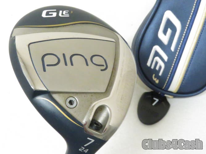 PING Womens G Le3 Fairway 24  7 Wood ULT 250 LITE LADIES Flex +Cover