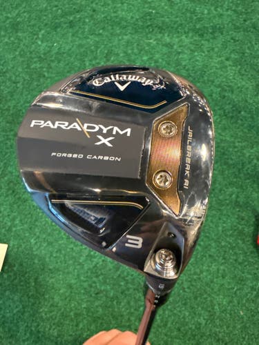 Callaway Paradym X 3 Wood (Stiff) RH (Used) | Hzrdus 6.0 Shaft (Used)