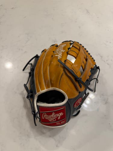 Rawlings Pro Preferred RH Outfield Baseball Glove 12.75" (Used)