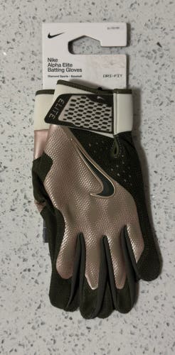 XL Nike Alpha Elite Batting Gloves (New)