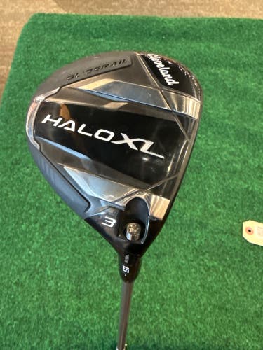 Cleveland Halo XL 3 Wood RH (Senior) Aldila Ascent 40 Shaft (Used)