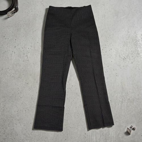 Gianni Versace Couture Pinstripe Pants Small 90s Office Siren Mob Wife Luxury