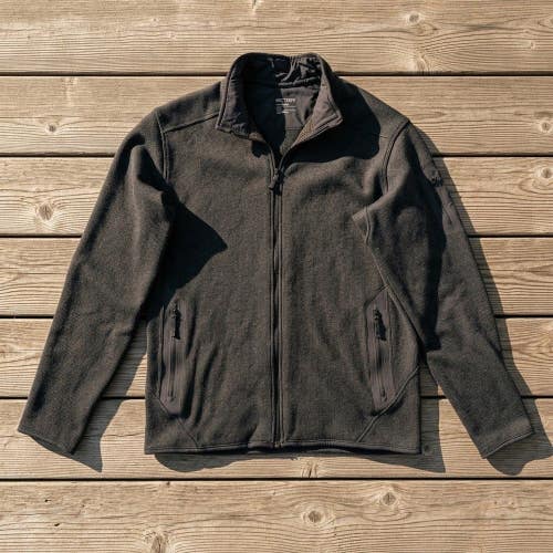 Arcteryx Covert Cardigan Full Zip Fleece Large Black Gorpcore Mountain Techwear