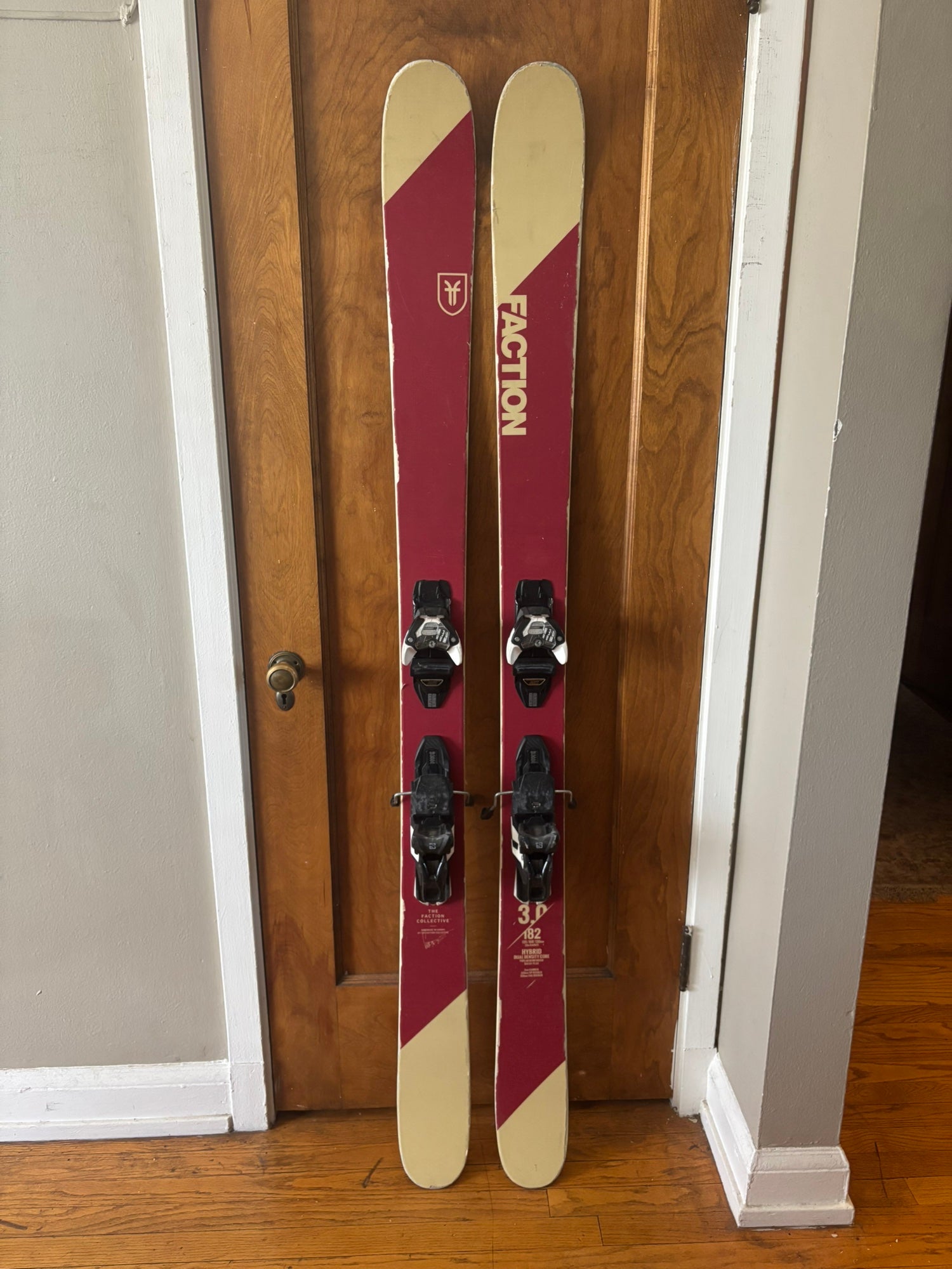 Used 192 Faction Candide Thovex 3.0 Skis Without Bindings