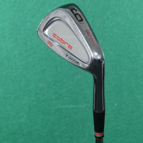 Cobra Golf TRD V-Groove Mild Steel Single 9 Iron Factory TLC System Steel Medium