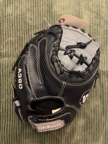 Black Wilson A360 RH Catcher's Baseball Glove 31.5" (Used)