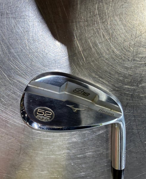 Mizuno S18 Right Handed Wedge Stiff Flex 52 Degree Steel Shaft