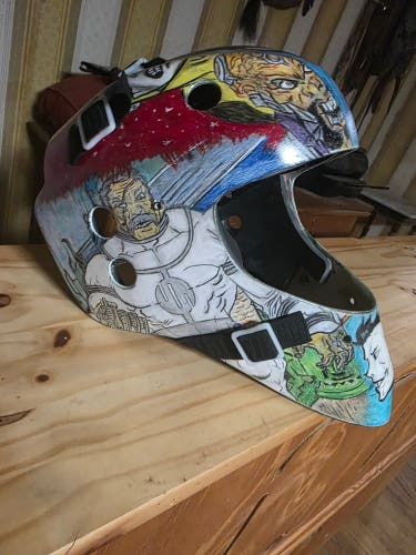 Senior Medium Goalie Mask (Used)