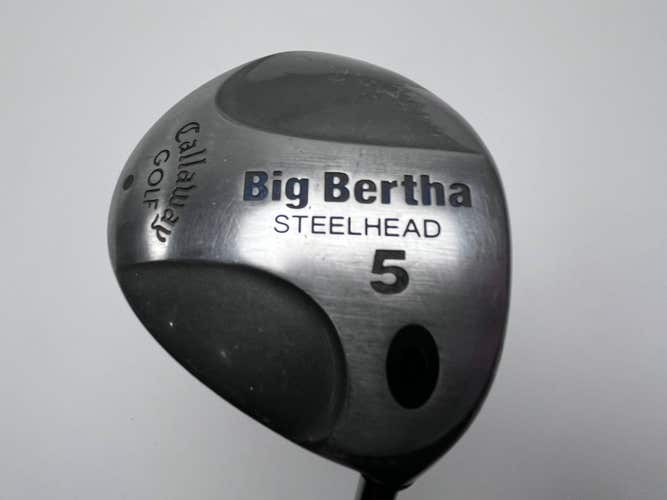 Callaway Steelhead 5 Fairway Wood 18* RCH 99 Firm Graphite Mens RH
