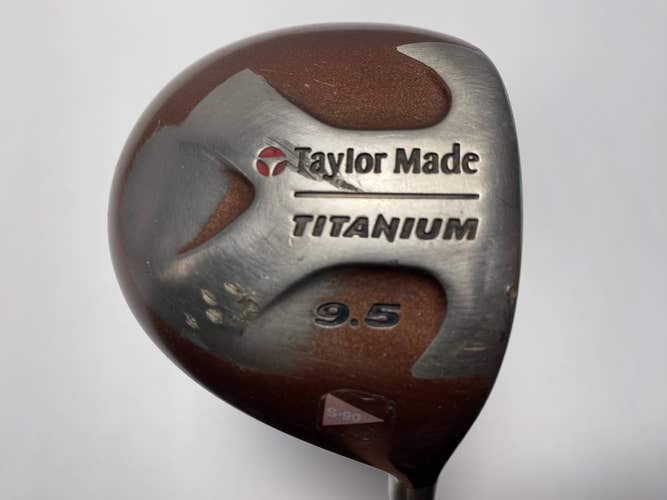 TaylorMade Ti Bubble Driver 9.5* Bubble S-90 Plus 90g Stiff Graphite Mens RH