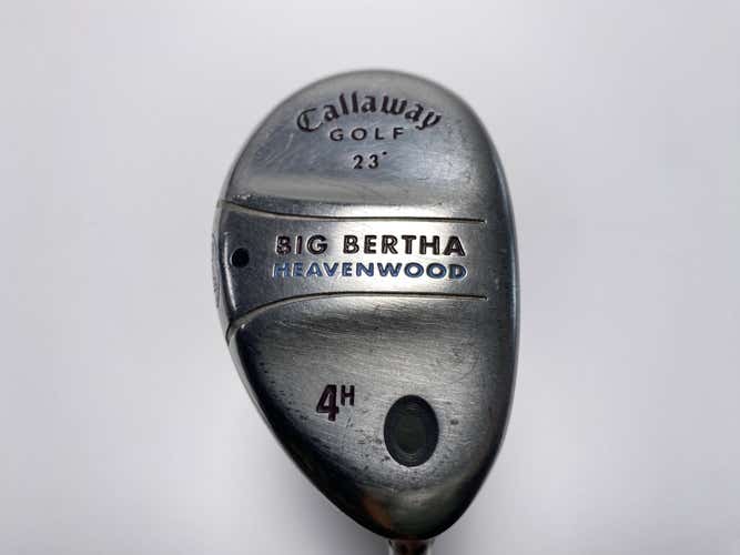 Callaway Big Bertha Heavenwood 4 Hybrid 23* Gems 55 55g Ladies RH