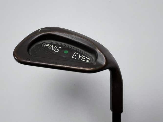 Ping Eye 2 + Beryllium Copper Lob Wedge LW Green Dot 2* Up Wedge RH