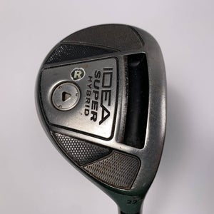 Adams Idea Super DHY 4 Hybrid 22* Matrix Ozik Program Regular Graphite Mens RH