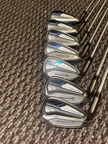 TaylorMade Speedblade Left Hand Iron Set Regular Flex (Used)