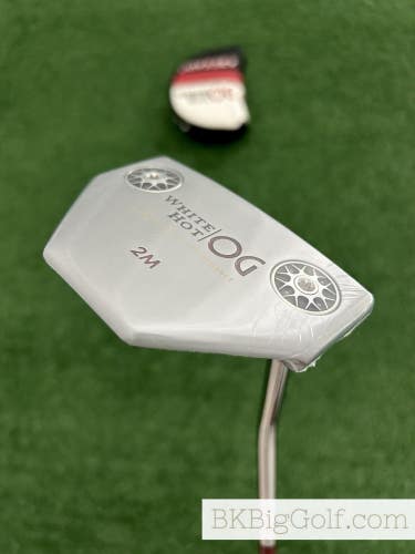 NEW Odyssey White Hot OG 2M 34 Putter w Headcover