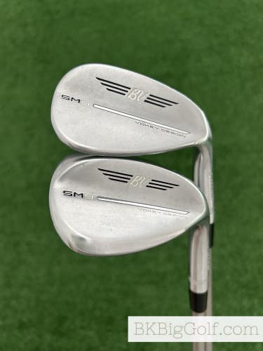 Titleist Vokey SM9 Chrome 2 Wedge Set (52 & 58 Degrees)
