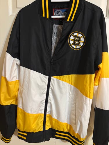 Vintage Boston Bruins Lightweight Jacket - Men's XXL